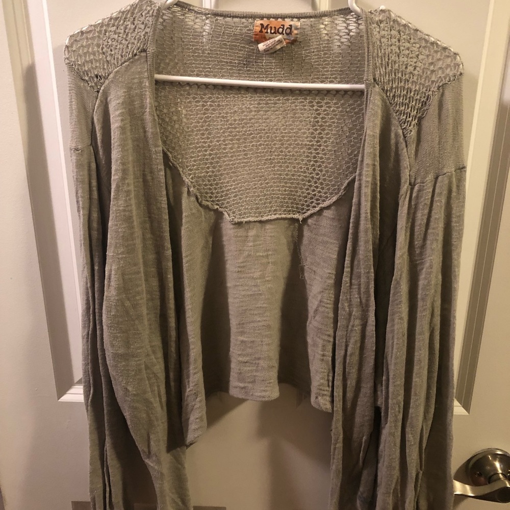 Mudd Hi-lo Cardigan